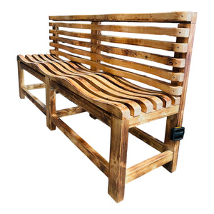 Handcrafted Wooden Bench