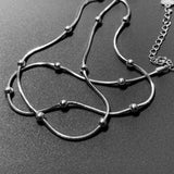 Necklace  US SELLER 925 sterling silver Christmas gift A02