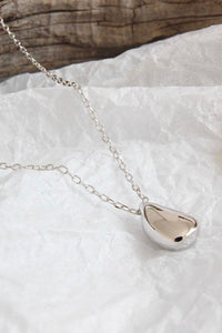 Water droplets shape Necklace US SELLER 925 sterling silver Christmas gift A04