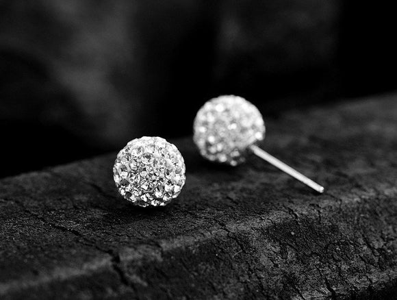 Christmas Sterling silver Stud earrings, Christmas gift includes gift box D01