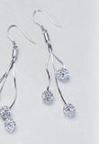 earrings 925 sterling silver earrings Christmas gif with box e07