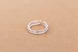 US Seller S925 Sterling Silver Rings Rings Christmas gift with box D03