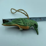 hand made wood carvings A hummingbird birds pendant Arts crafts