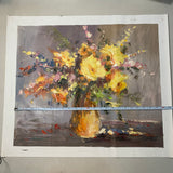 100% hand-painted flowers 20×24in Handmade oil paintings
