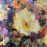 100% hand-painted flowers 20×24in Handmade oil paintings