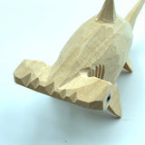 YEEYAYA 6 inch Shark Wood sculpture woodcarving Hand Carved Wood Wooden Marine animal shark Figurine home Decor