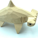 YEEYAYA 6 inch Shark Wood sculpture woodcarving Hand Carved Wood Wooden Marine animal shark Figurine home Decor