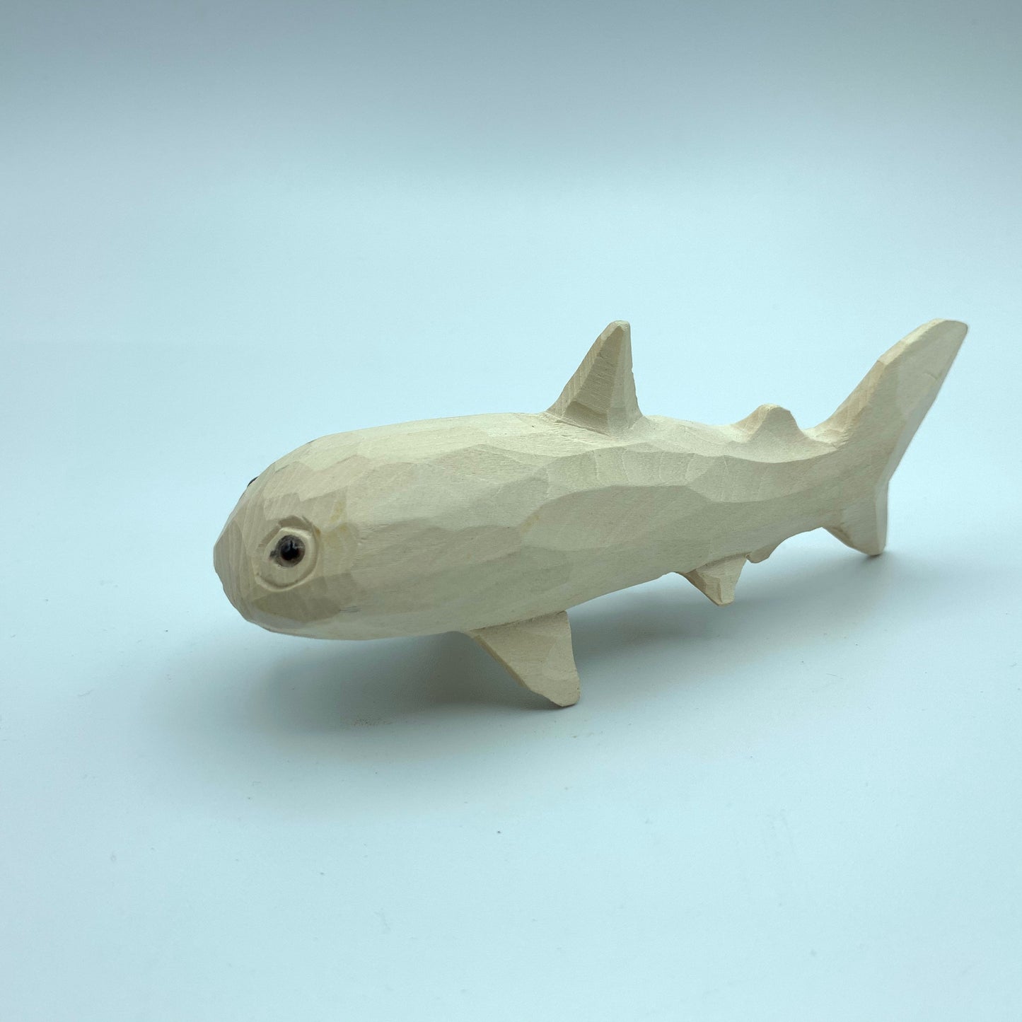 Hand Carved Wood Wooden whale Figurine