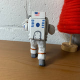 YEEYAYA cosmonaut Wood sculpture astronaut woodcarving Hand Carved Wood Wooden astronaut Figurine  gift present NASA home Decor Room decor