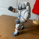 Hand Carved Wood Wooden astronaut Figurine  gift present NASA