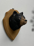 Hand Carved Wood Wooden Bear Figurine  Christmas gift present