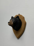 Hand Carved Wood Wooden Bear Figurine  Christmas gift present