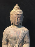 Copper Buddha Chinese antique big size Indian Iron Buddha Asian antiques
