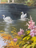 100% hand-painted Spring scenery 36x24 inch oil paintings The classical field