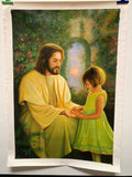 100% hand-painted Jesus  36x24 inch oil paintings The classical field
