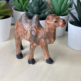 Wood Camel Wood sculpture Home decor Wood statue Wood figurines room decor Hand Carved